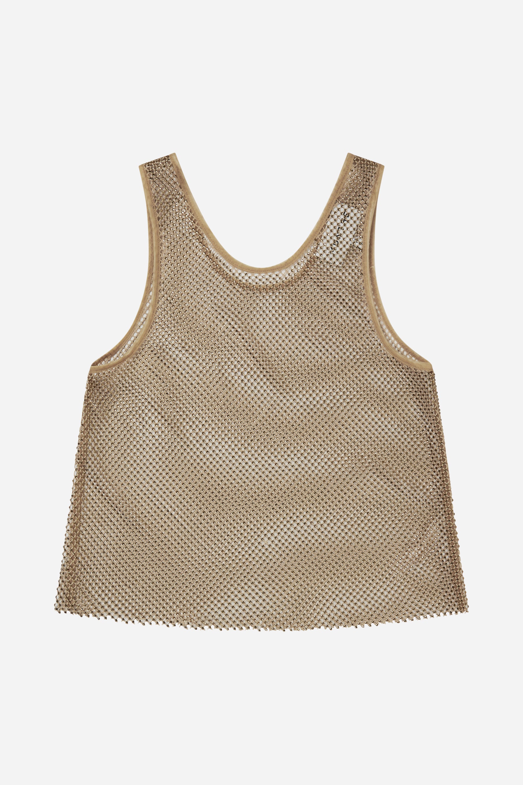 CMMN SWDN メッシュタンクトップ メッシュニットタンクトップ（タンク