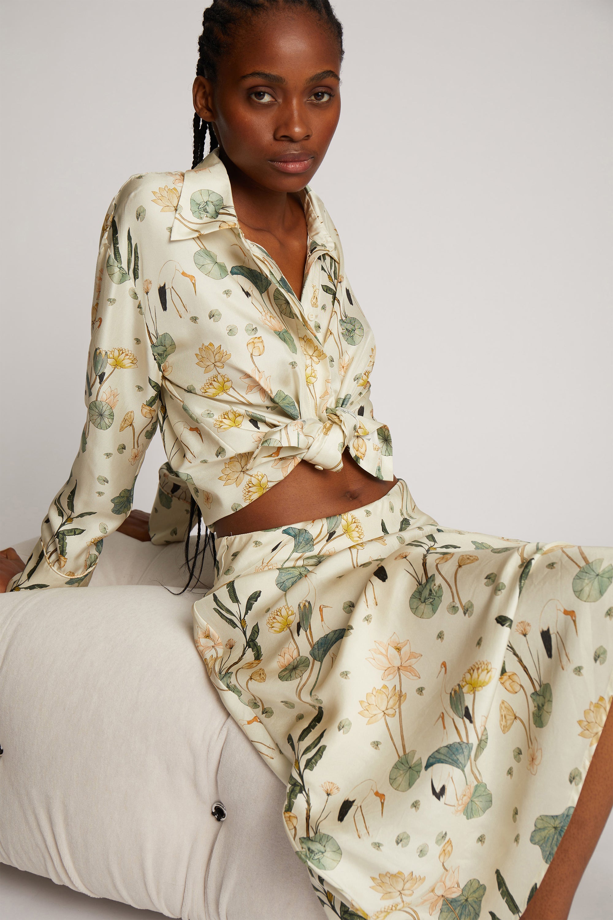 CARSON SILK - IVORY