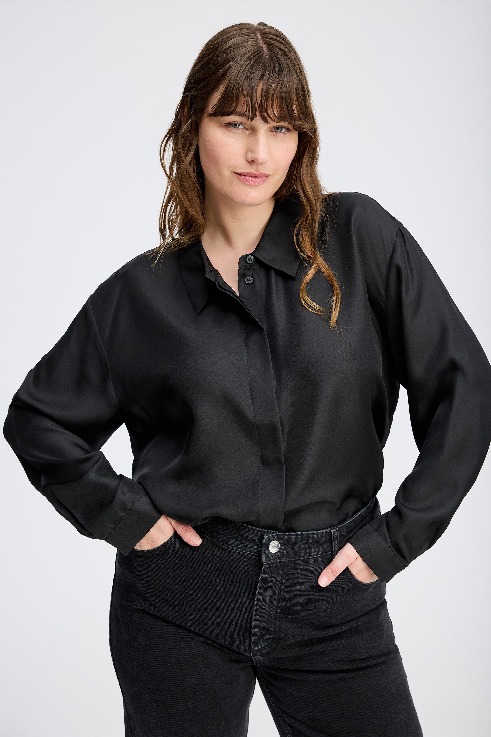 LALALU SILK - BLACK