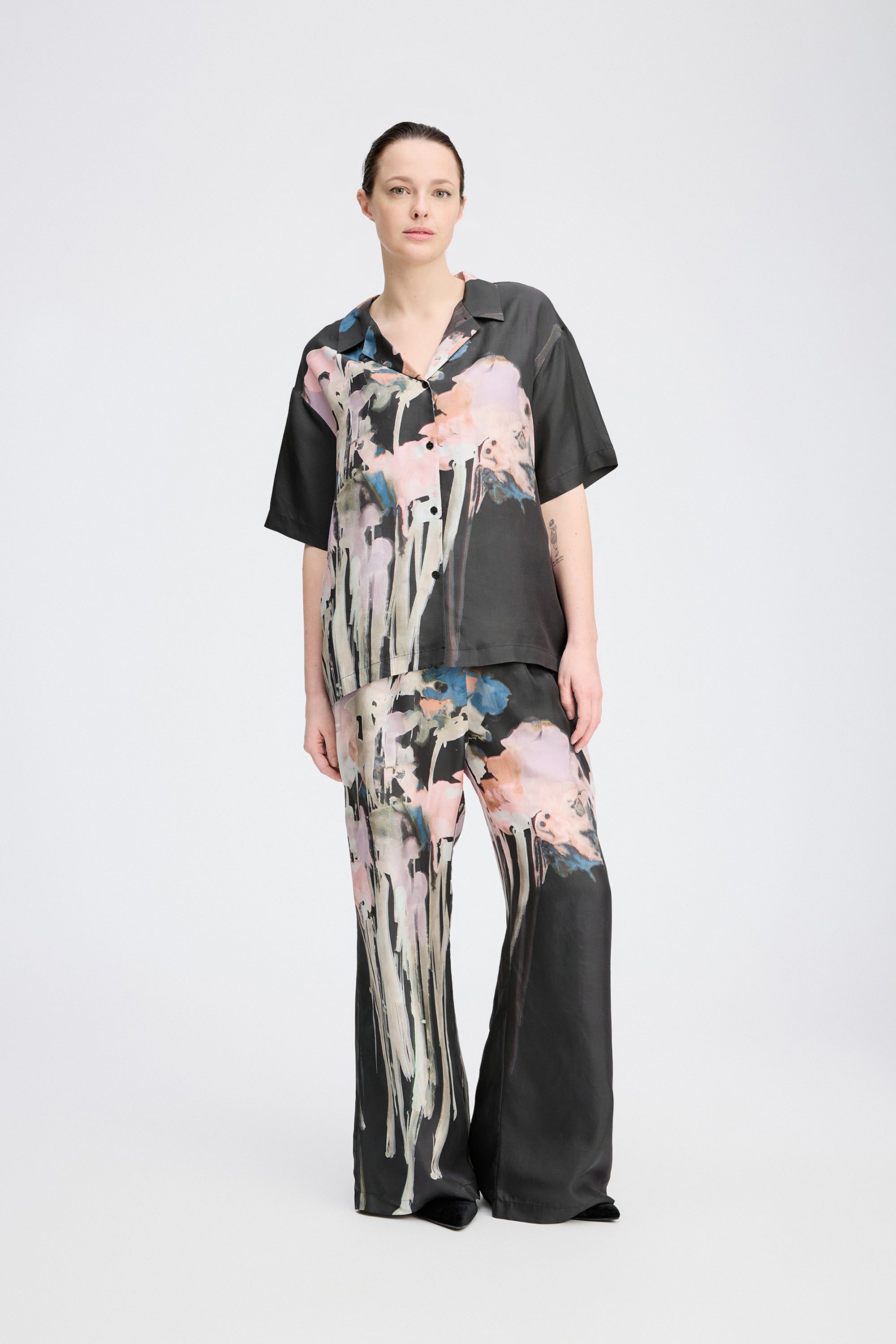 PIANE SILK - BLACK