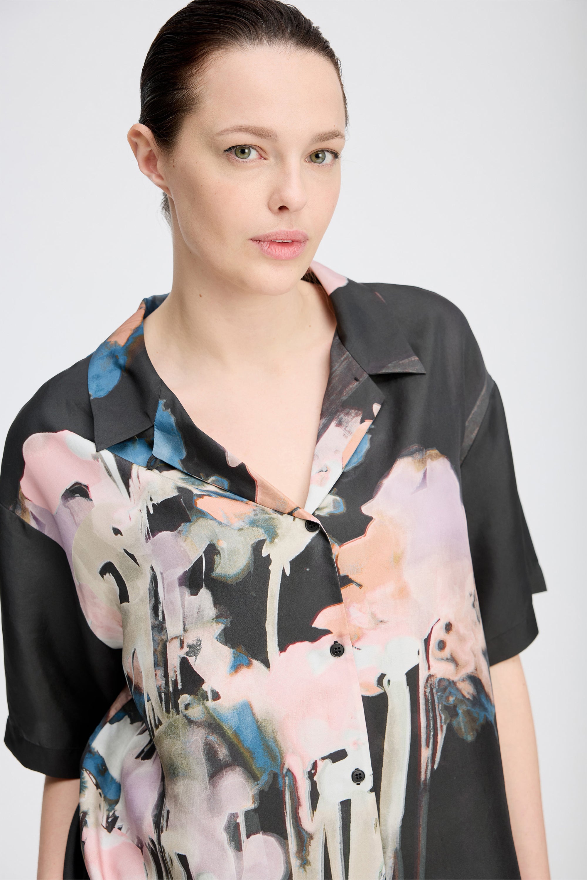 PIANE SILK - BLACK