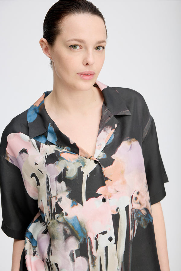 PIANE SILK - BLACK