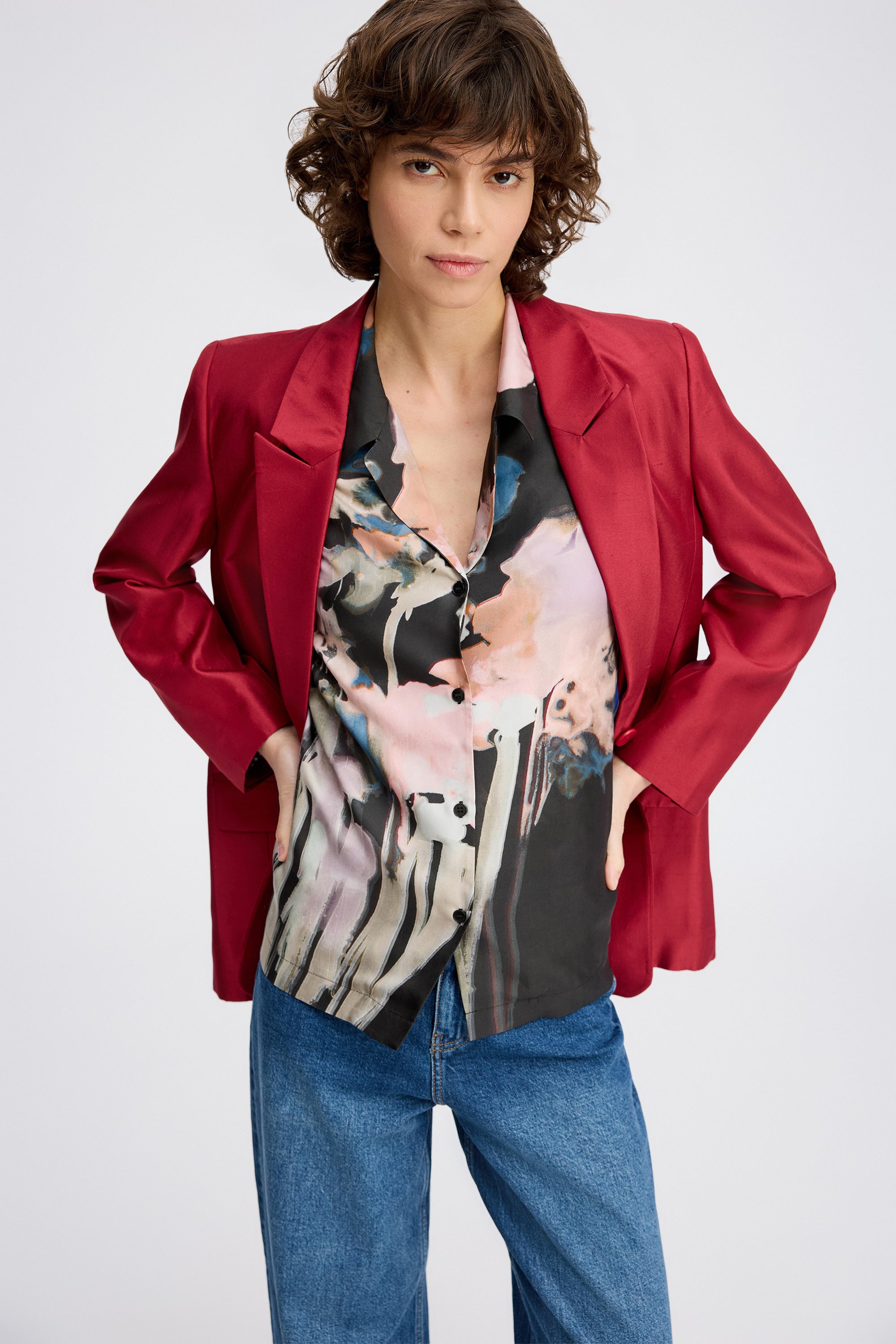 PIANE SILK - BLACK