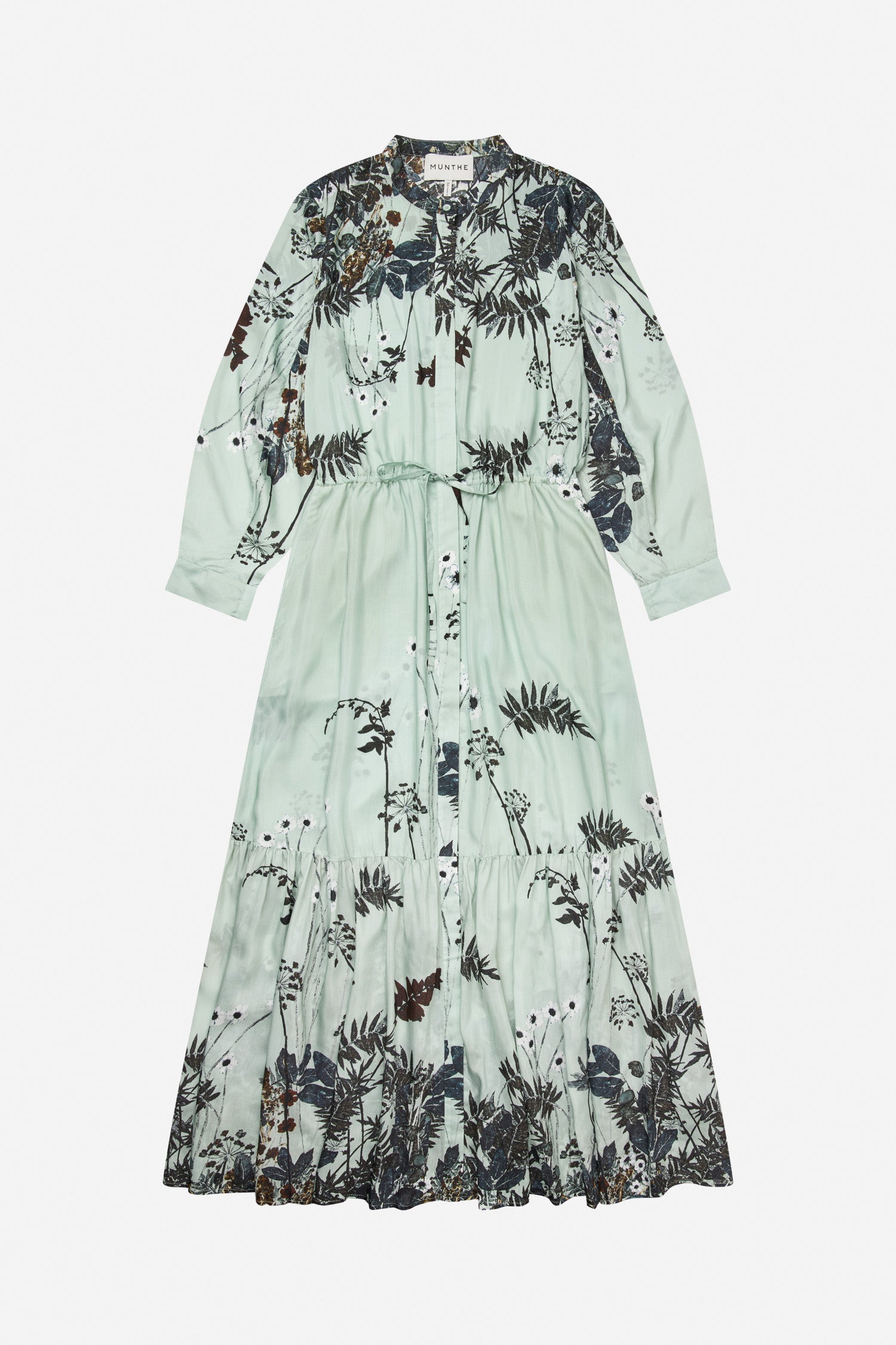 ted baker mint green maxi dress TED BAKER Ottley Abstract Print Cutout Maxi Beach Dress