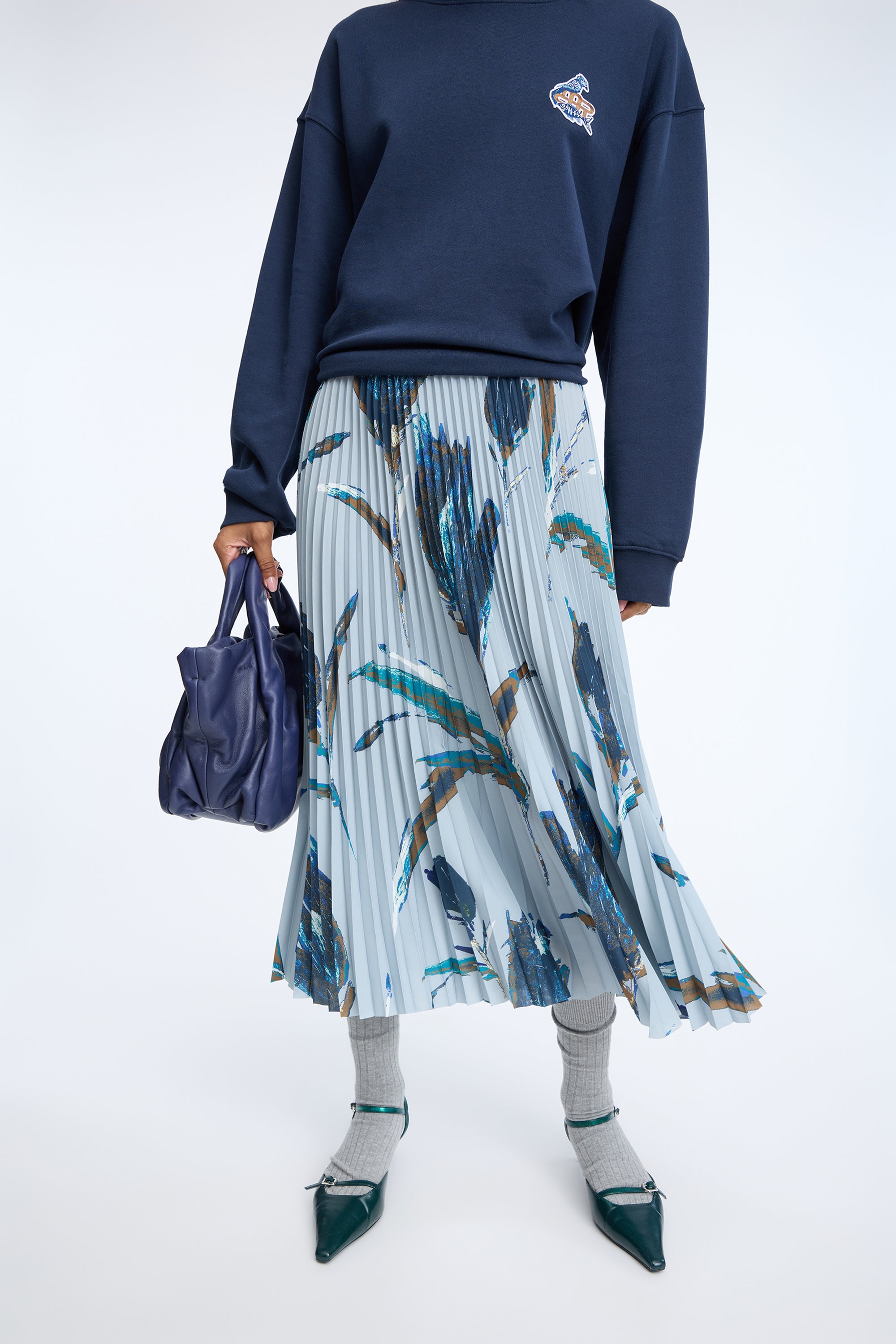 CHARMING - PRINT GREY