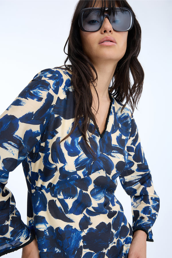 NAOLA - PRINT INDIGO