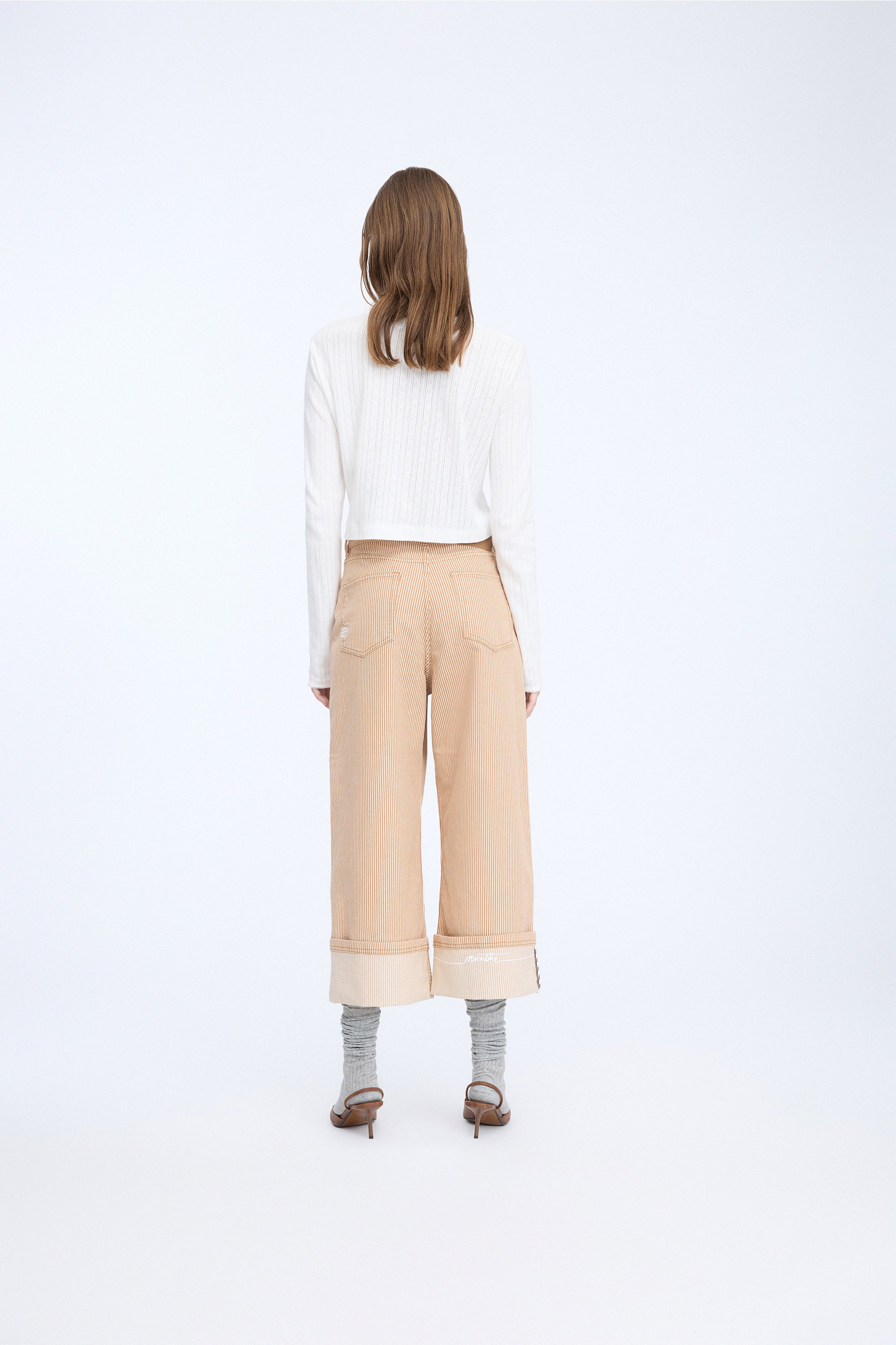 NAVONA - STRIPE CAMEL
