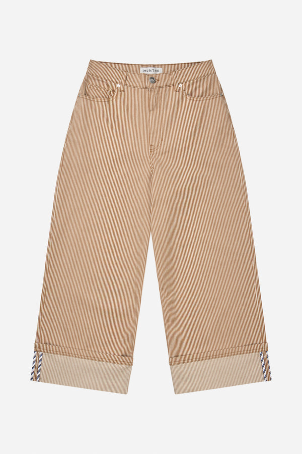 NAVONA - STRIPE CAMEL