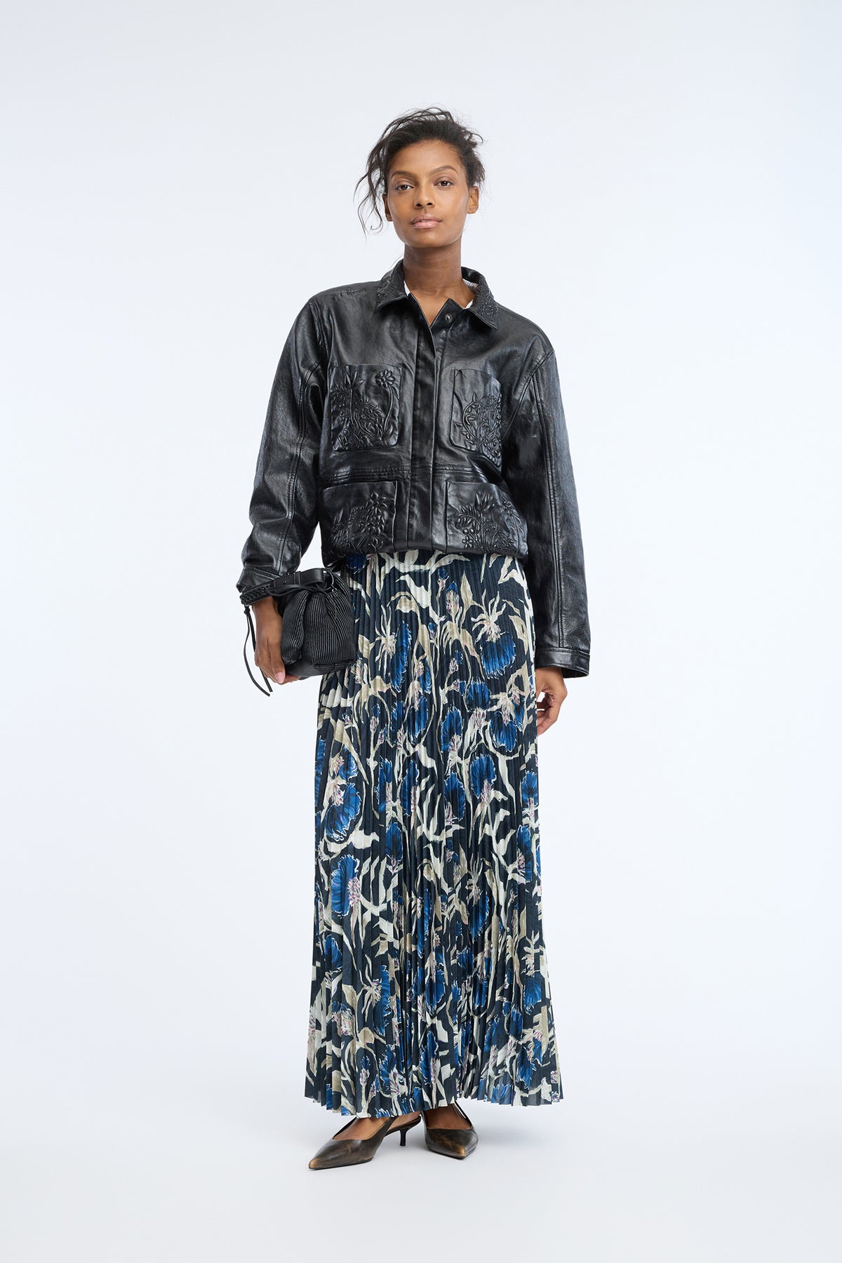 TAULLA - PRINT BLACK